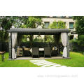 louvre panel gazebo Bioclimatic System Aluminum Pergola